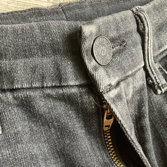 Mother The Undone Hem Looker Ankle Stealing Shadows Distressed ALTERED 28 - Picture 8 of 16